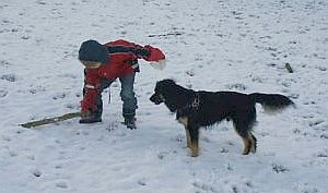 im Schnee machts am meisten Spaß