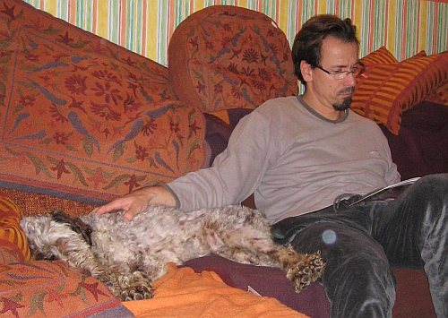 auf der Couch