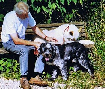 Herrchen, Silva und Liuck