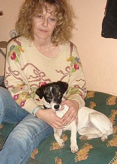 Sändy mit Frauchen